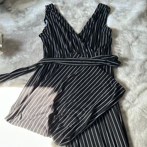 Striped jumpsuit